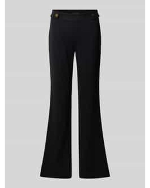 Guess Slim Fit Bell Bottom Van Viscosemix, Model 'Maelice' in het Black