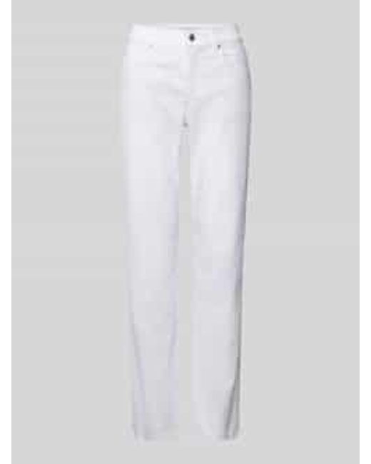 ANGELS Slim Fit Jeans Met Stretch in het White