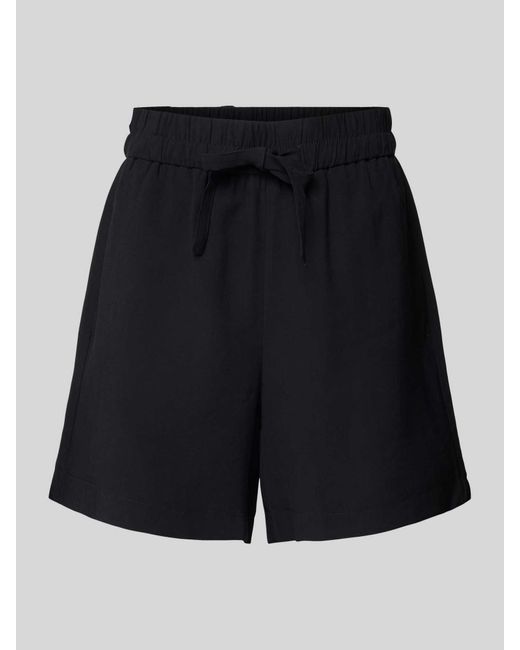 Vero Moda Black Loose Fit Shorts mit Tunnelzug Modell 'CARMEN'