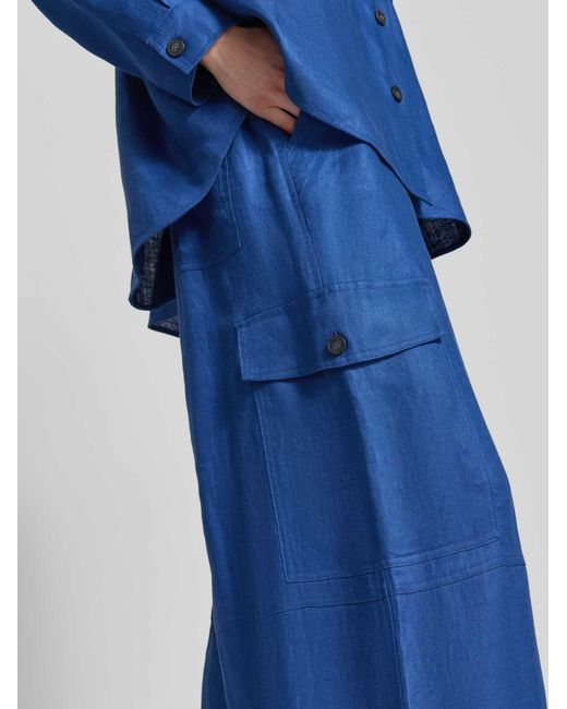 Weekend by Maxmara Cargobroeken in het Blue