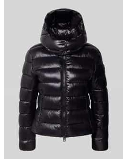 Save The Duck Gewatteerd Jack Met Ritszakken, Model 'Cosmary' in het Black