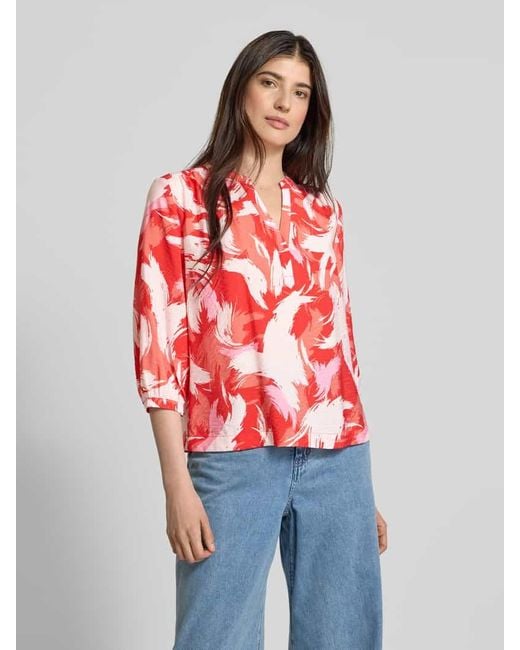 S.oliver Red Regular Fit Blusentop aus Viskose-Mix