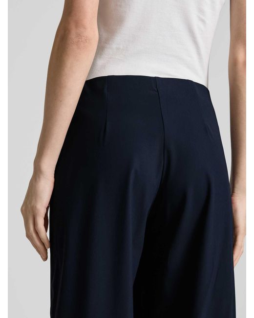 RAFFAELLO ROSSI Straight Leg Broek Met Verkort Model in het Blue