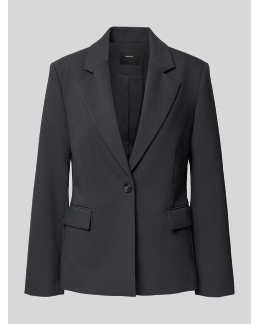 someday. Regular Fit Blazer Met Klepzakken, Model 'Nleeka' in het Black