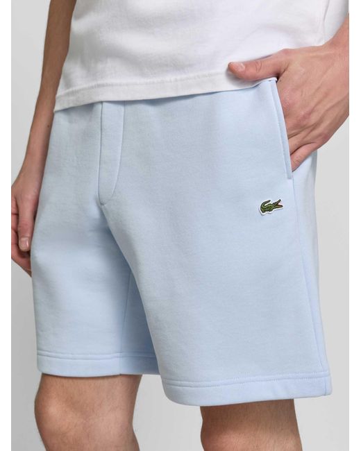 Lacoste Sweatshorts in het Blue voor heren