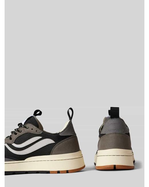 Genesis Sneaker Mit Label-Patch in Black für Herren