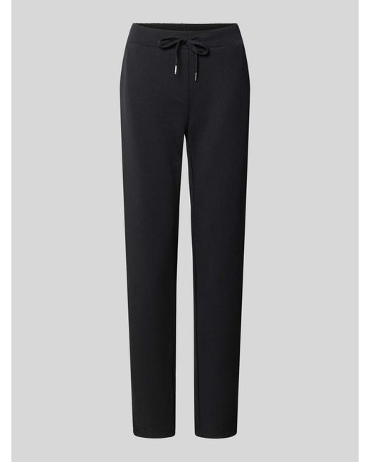 Soya Concept Sweatpants Met Elastische Band, Model 'Banu' in het Blue