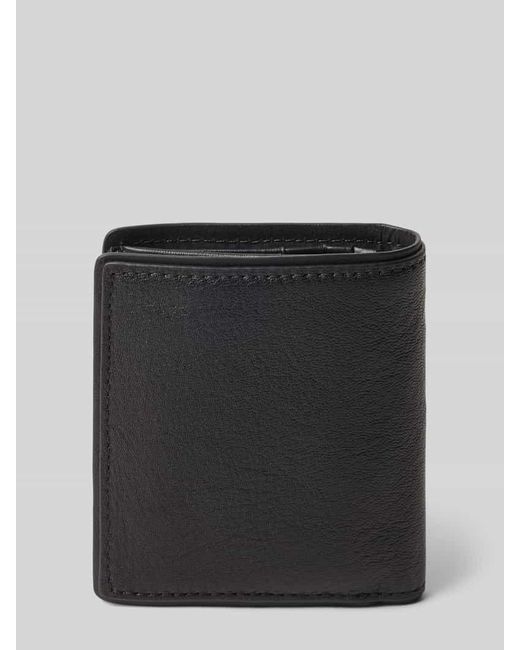Tommy Hilfiger Portemonnaie aus Rindleder in Black für Herren