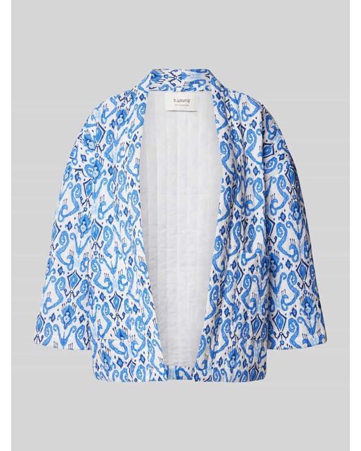 B.Young Blue Jacke Mit Aufgesetzten Taschen Modell 'Elsano'