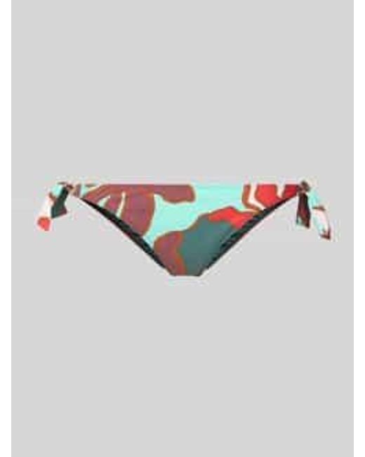Barts Bikinibroekje Met Vetersluitingen Opzij, Model 'Bunbe Cheeky Bum' in het Metallic