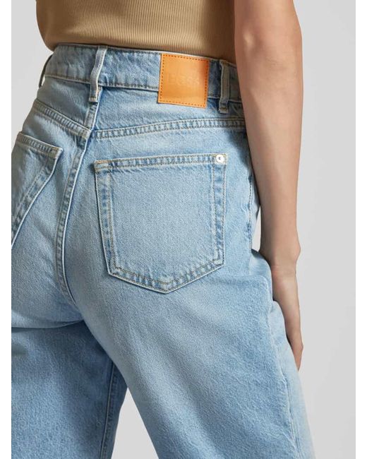Boss Blue Regular Fit Jeans Im 5-Pocket-Design Modell 'Ruth'