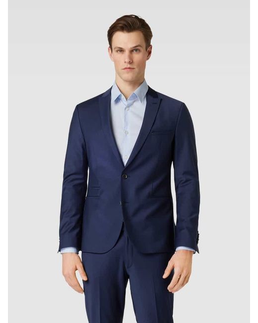 Drykorn Anzug mit Kissing Buttons in Blue für Herren