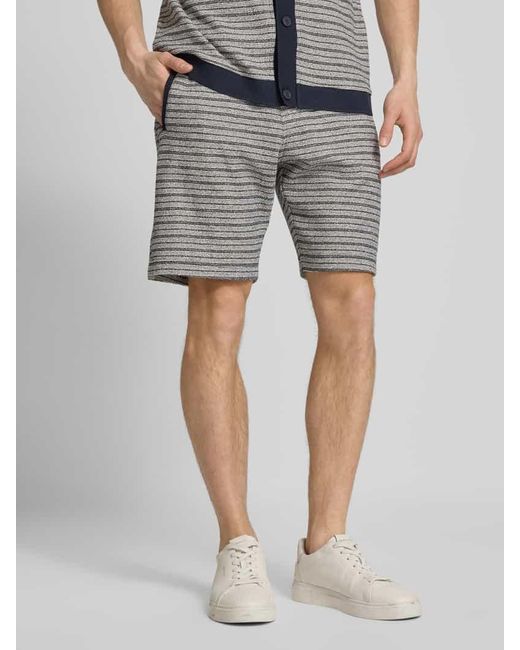Cinque Regular Fit Shorts Mit Eingrifftaschen Modell 'Marciel' in Gray für Herren