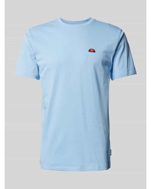 Ellesse T-Shirt mit Label-Patch Modell 'CASSICA' in Blue für Herren