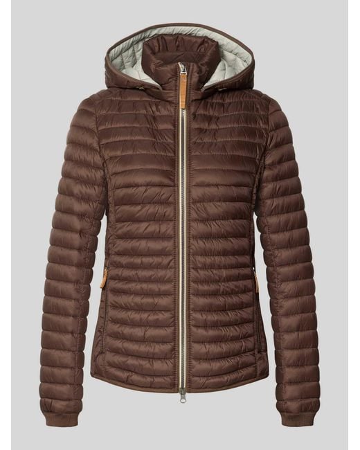 Camel Active Gewatteerde Jassen in het Brown