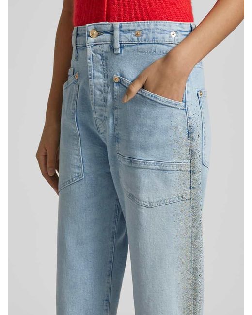 M·a·c Blue Jeans in verkürzter Passform