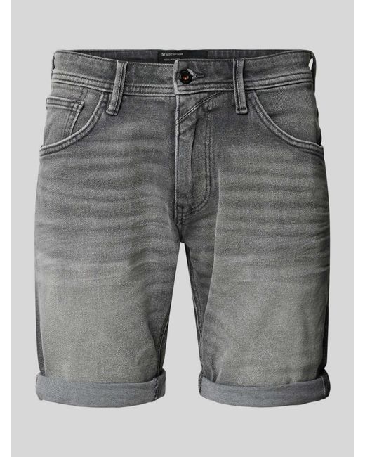 Tom Tailor Korte Regular Fit Jeans in het Gray voor heren