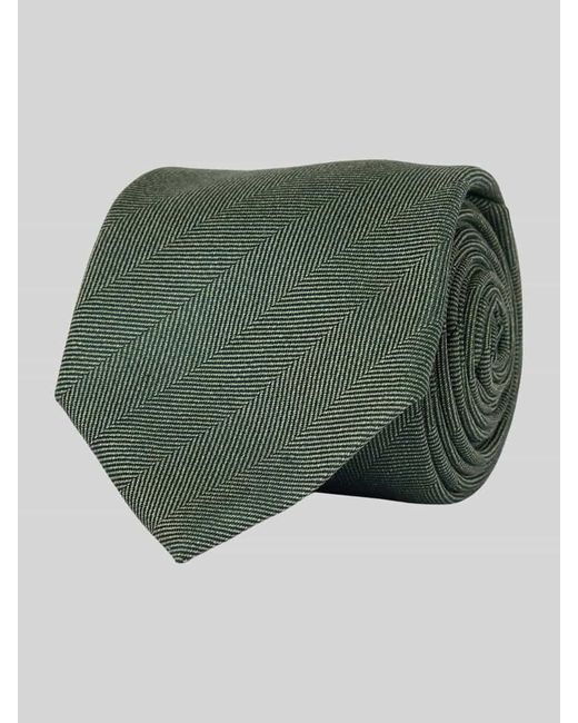 Altea Wollkrawatte mit Strukturmuster Modell 'Nilo' in Green für Herren