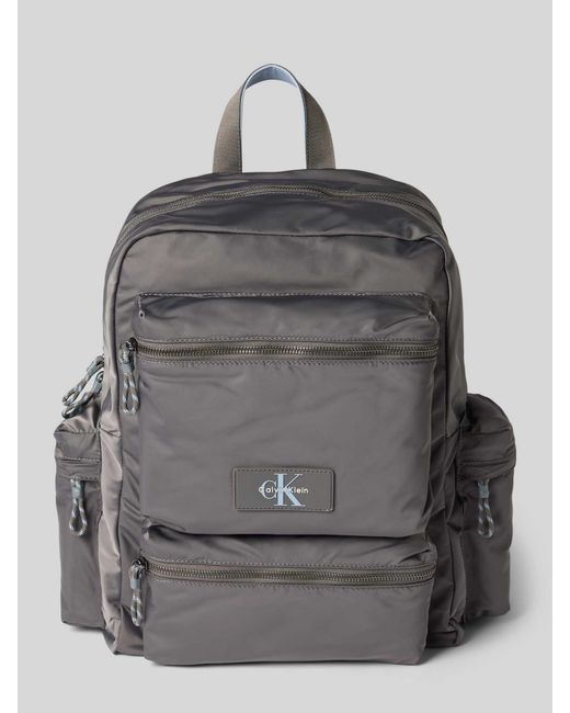Calvin Klein Rugzak Met Draagband in het Gray voor heren