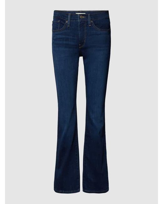 Levi's® 300 Blue Bootcut Jeans in unifarbenem Design Modell '315TM'