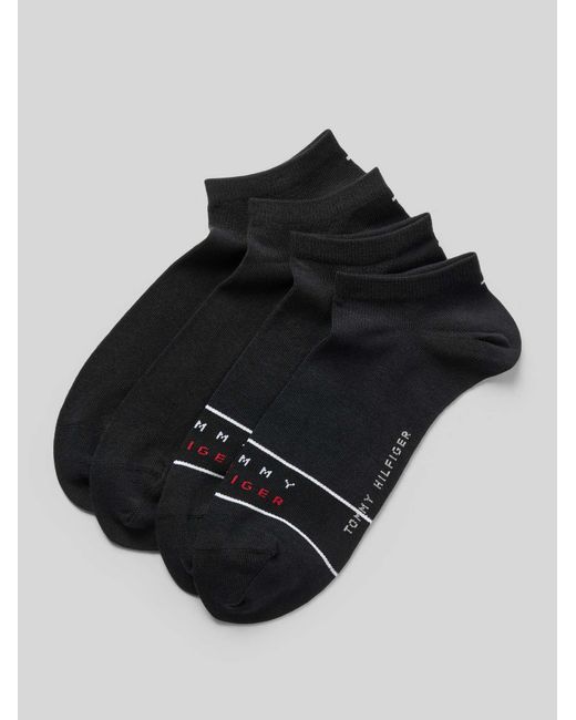 Tommy Hilfiger Sokken Van Katoenmix in het Black voor heren