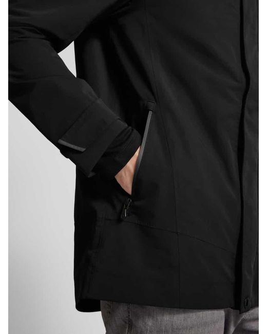 Wellensteyn Funktionsjacke mit Stehkragen Modell 'STORM' in Black für Herren