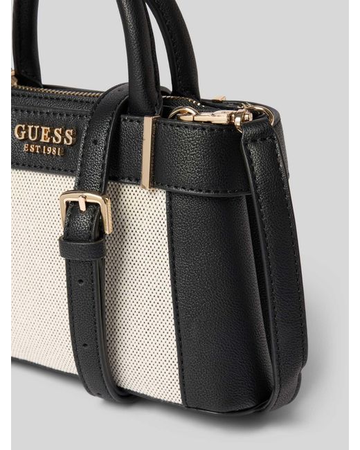 Guess Tote Bag Met Labelapplicatie in het Metallic