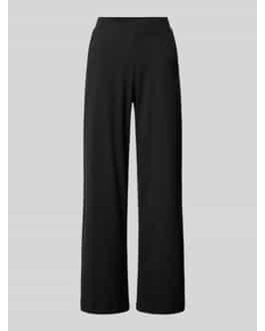 Joop! Wide Leg Pyjamabroek Met Elastische Band in het Black
