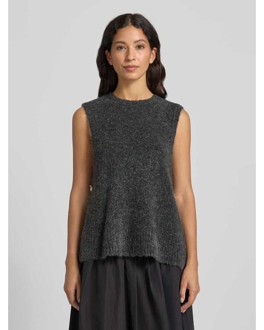 S.oliver Gray Regular Fit Pullunder mit Woll-Anteil