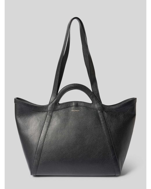 Coccinelle Handtas Met Labelprint in het Black