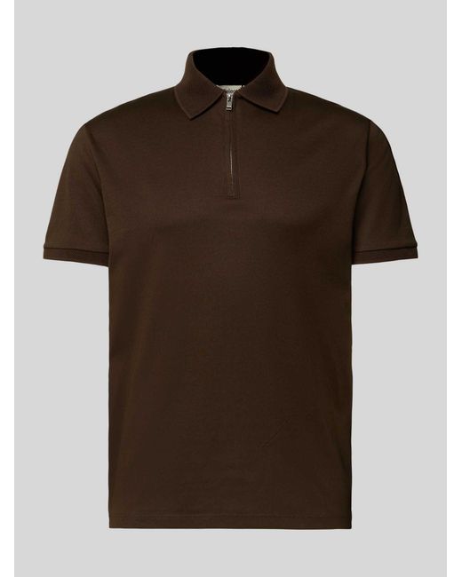 SELECTED Poloshirts in het Brown voor heren