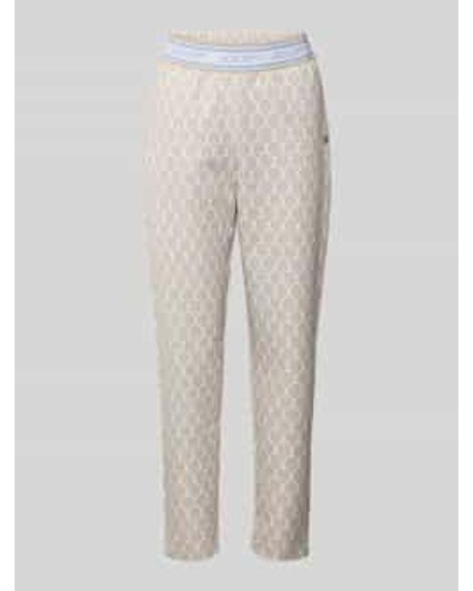 Joop! Sweatbroek Met Elastische Band in het White