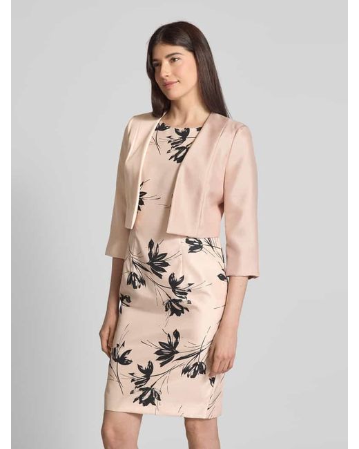 Christian Berg Cocktail Pink Cocktailjacke mit 3/4-Arm