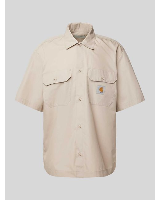 Carhartt Vrijetijdsoverhemd Met Knoopsluiting in het Natural voor heren