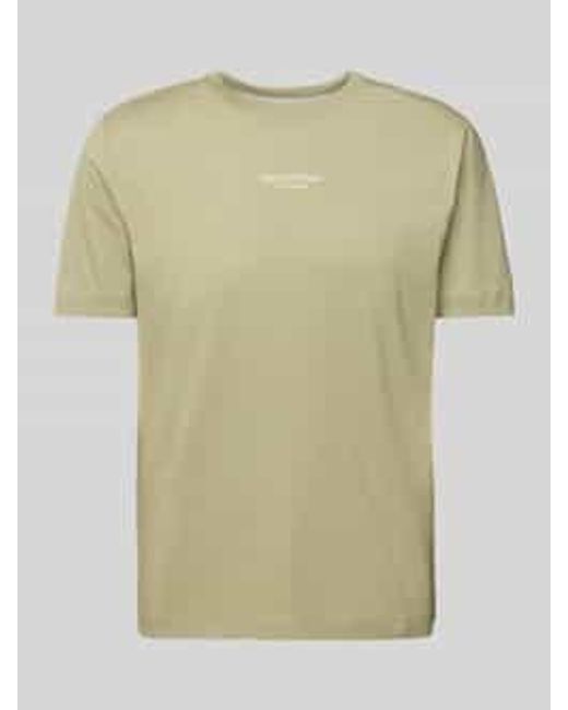 Marc O' Polo Regular Fit T-Shirt Van Puur Katoen in het Green voor heren