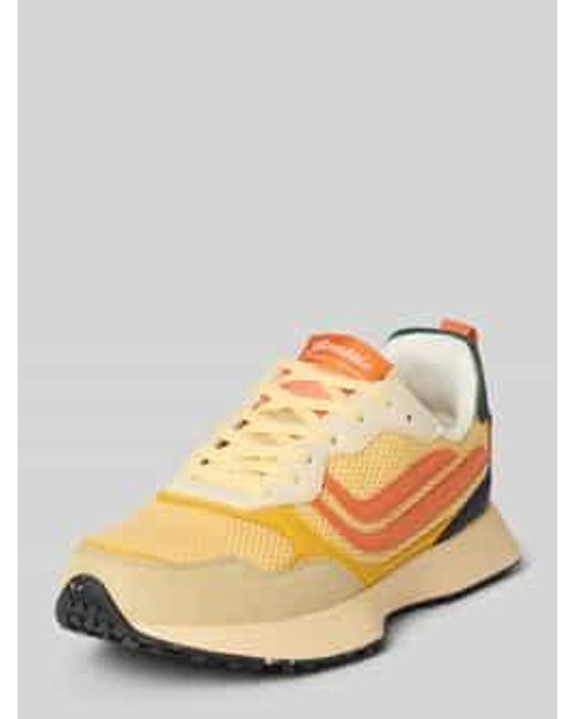 Genesis Sneakers Met Labelpatch in het Metallic voor heren