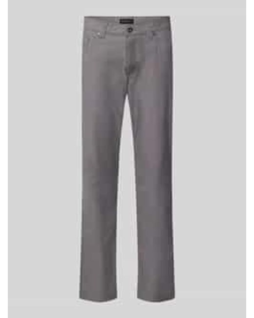 Bugatti Straight Fit Broek in het Gray voor heren