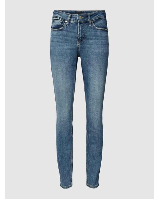 Silver Jeans Co. Blue Skinny Fit Jeans im 5-Pocket-Design Modell 'Suki'