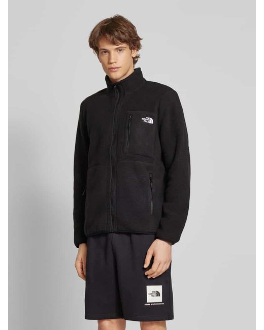 The North Face Sweatjacke mit Label-Stitching Modell 'Yumiori' in Black für Herren