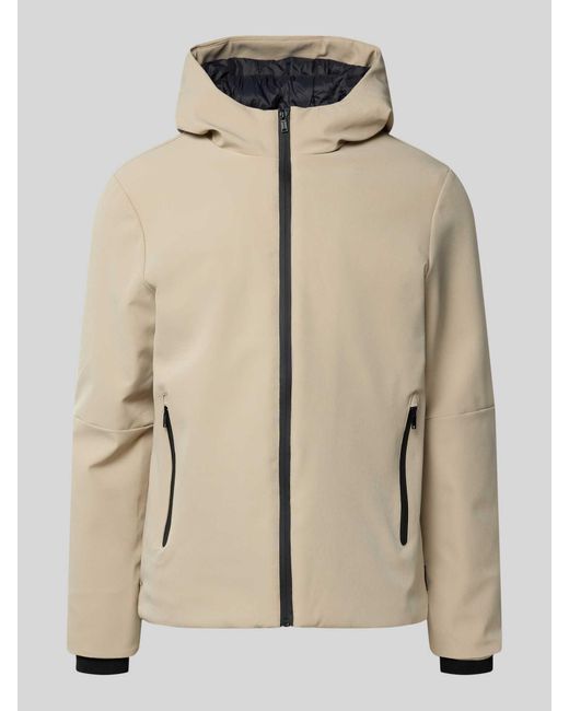 Blend Jack Met Capuchon En Ritszakken, Model 'Eon' in het Natural voor heren