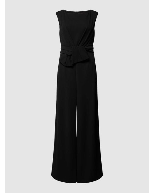 Vera Mont Jumpsuit Met Boothals in het Black