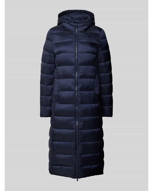 Jake*s Blue Straight Fit Steppmantel Mit Zweiwege-Reißverschluss