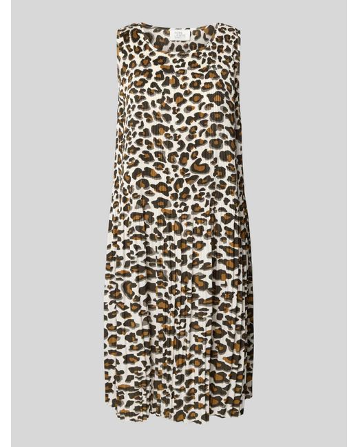 ROBE LÉGÈRE Mini-jurk Met Plissévouwen in het White