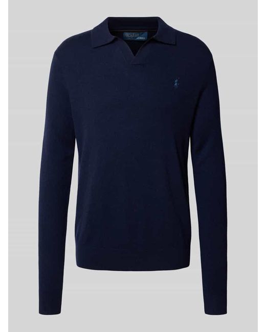 Polo Ralph Lauren Pullover aus Merinowolle in Blue für Herren