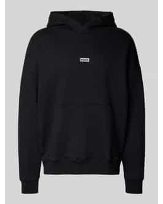 HUGO Hoodie Met Labelprint in het Blue voor heren