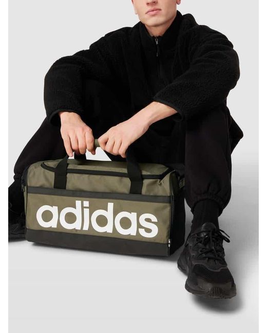 Adidas Originals Sporttasche mit Label-Print Modell 'LINEAR' in Multicolor für Herren