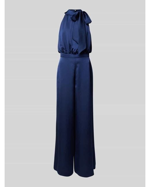 Swing Blue Jumpsuit mit Schluppe