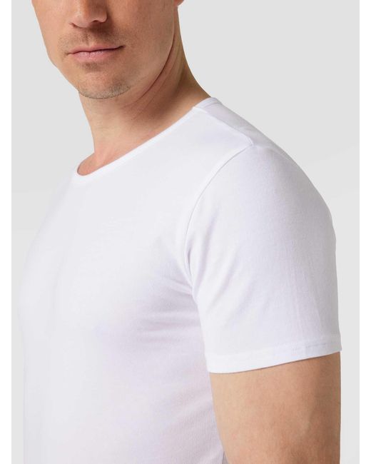 Tommy Hilfiger T-Shirt Met Ronde Hals in het Gray voor heren