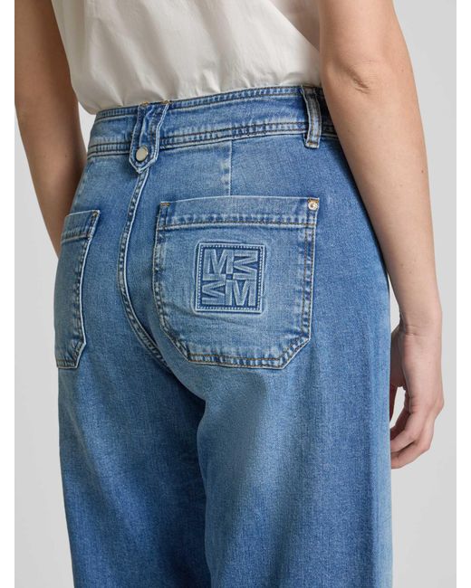 Mos Mosh Jeans Met Achterzakken in het Blue