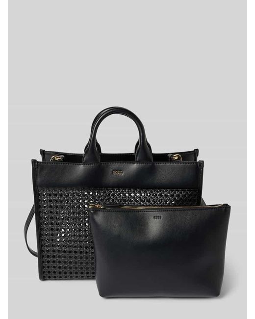 Boss Black Handtasche in Flecht-Optik Modell 'Sandy'